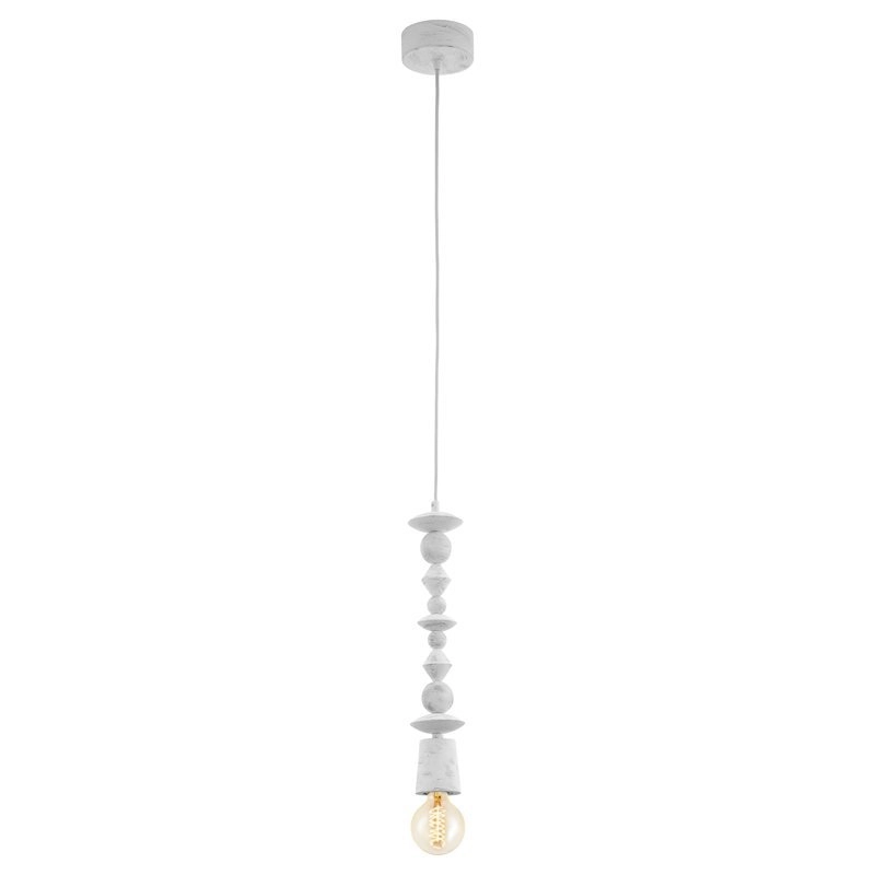 Lampe à suspension Avoltri XL Patine blanche Eglo 9002759493714
