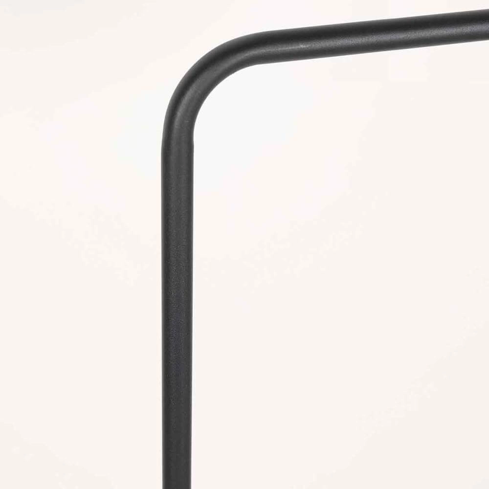 Lampadaire Pintino noir avec bronze Steinhauer 8712746176490