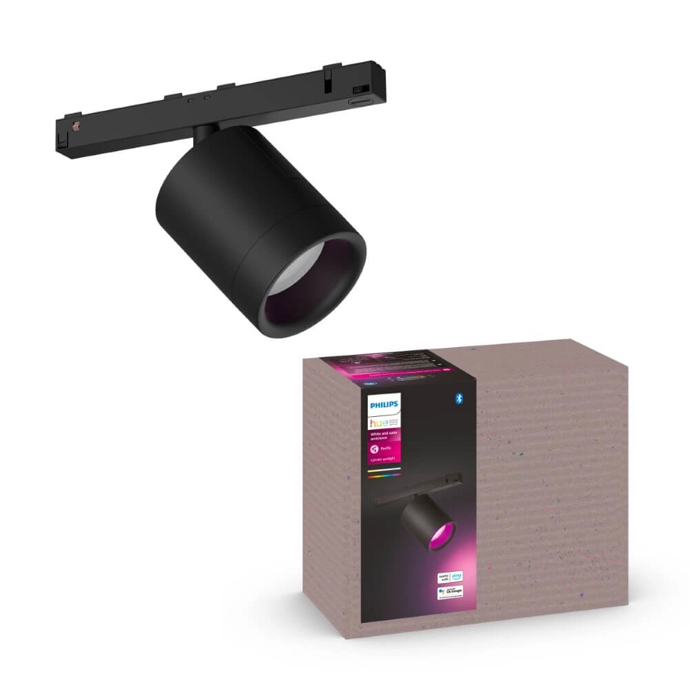 Hue Perifo - White and color spot d'extension noir Philips 8719514407442