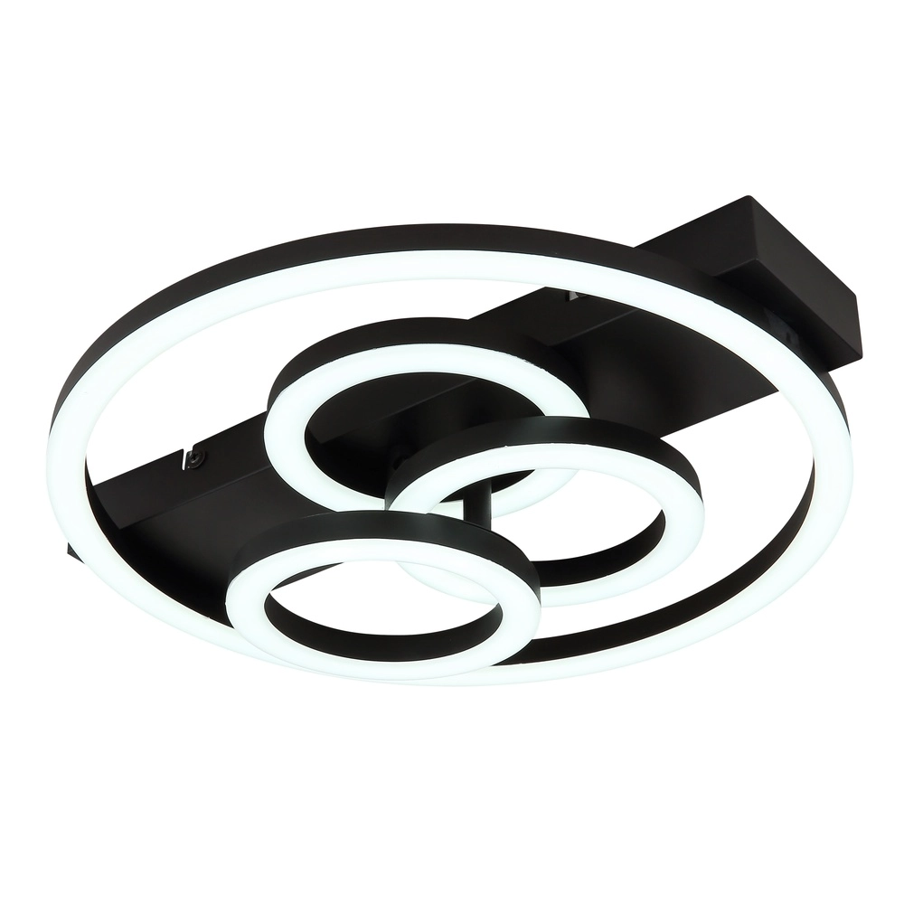 Lampe de plafond noire Darryl I Conception Globo 9007371487295