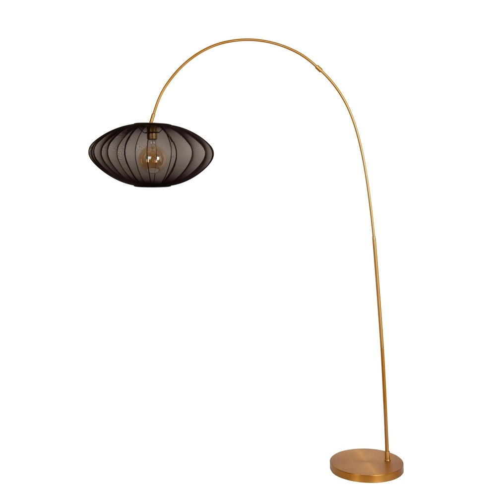 Lampe à arc Corina Noir