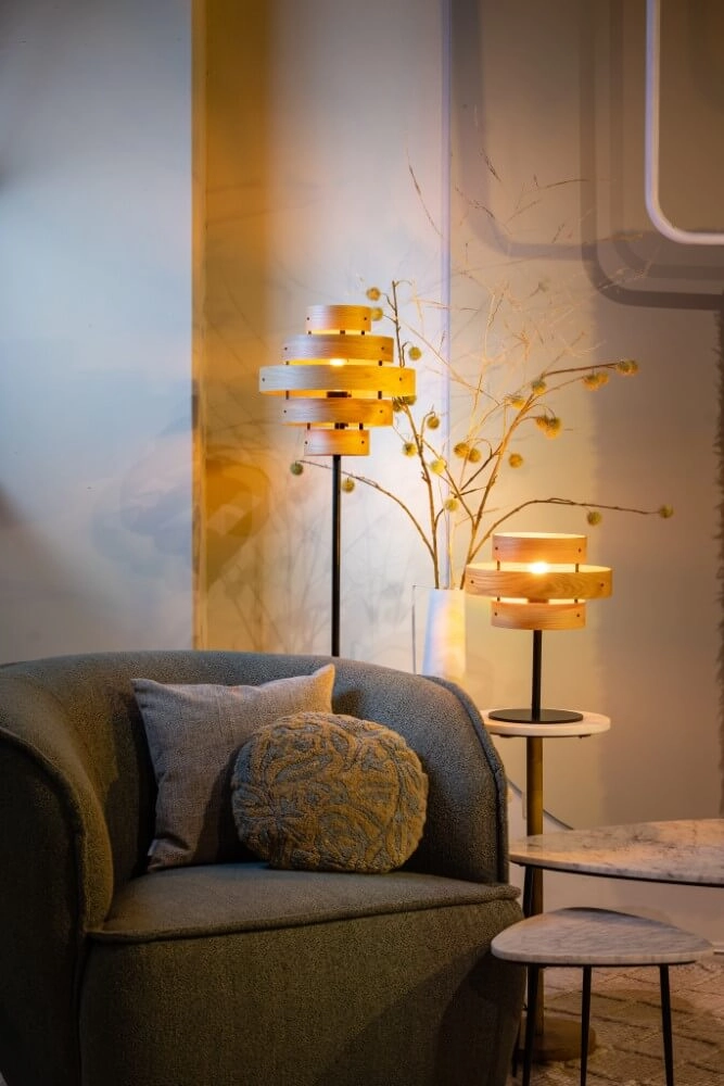 Lampe de table en bois Oaknut ETH 8720195305200