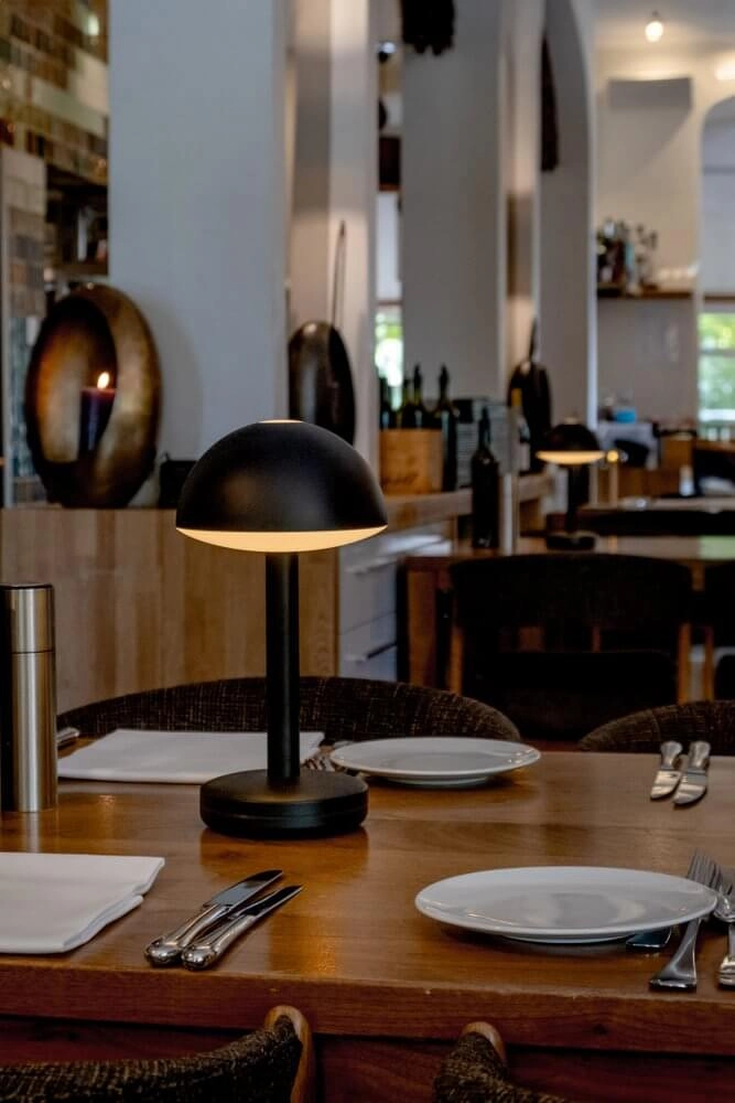 Lampe de table rechargeable Bug Black Humble 7446023313315