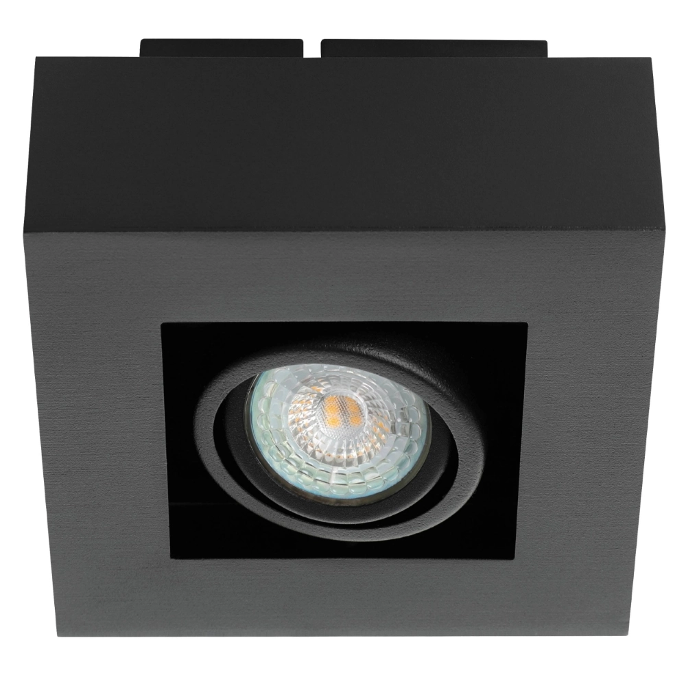 Spot apparent noir Mendoza cheville Eglo 9002759310622