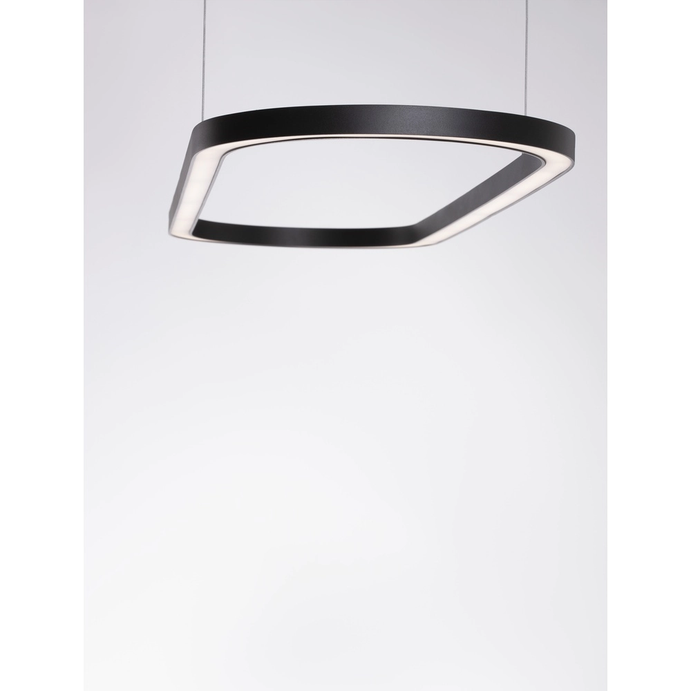 Suspension ovale Cuppe noir Suspension ovale Cuppe noir