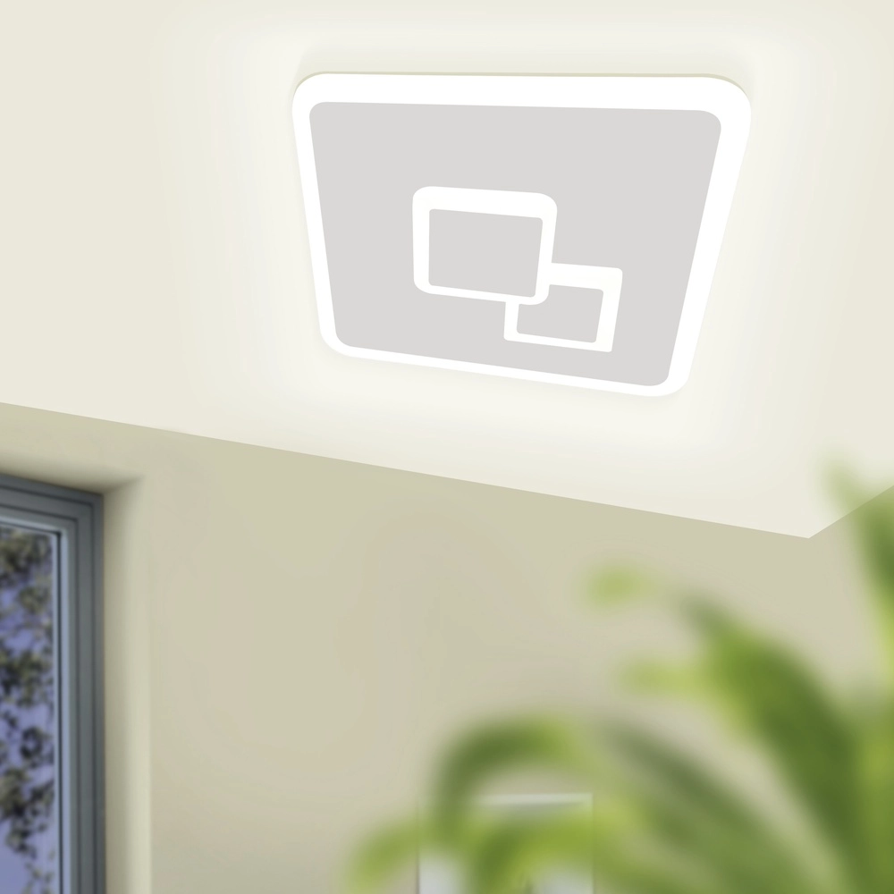 Lumière LED de plafond Cadegal 20x20cm - blanc Eglo 9002759339418