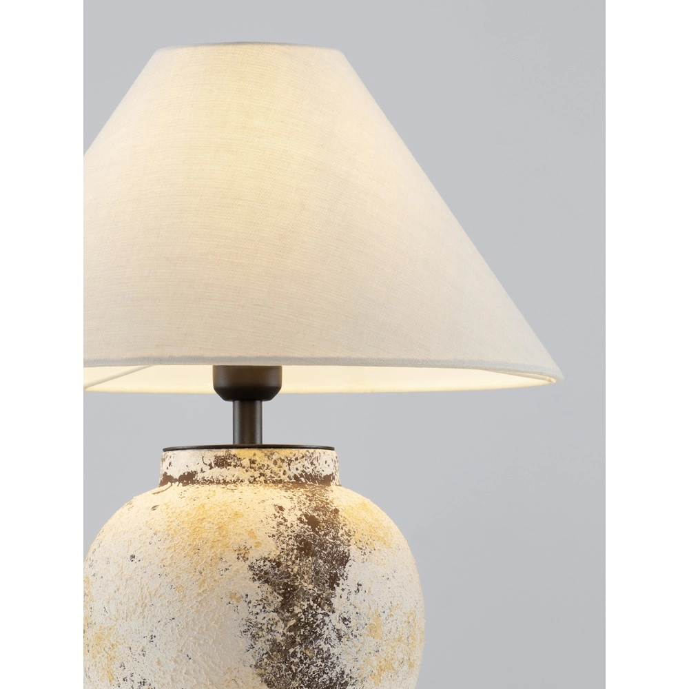 Lampe de table Lupe Céramiques marbrées Lyora 5212017477903