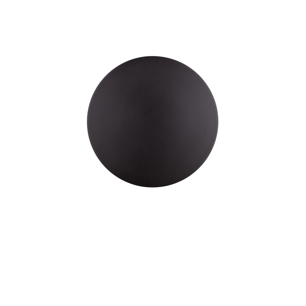 Applique murale ronde Copper noir Ø 24cm Lyora 5212017447364
