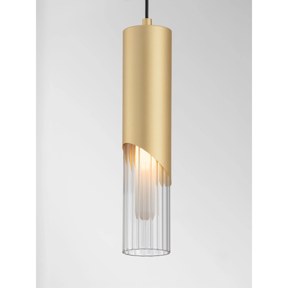Lampe pendante de conception Modesto Ø 8 cm d’or Lyora 5212063501430