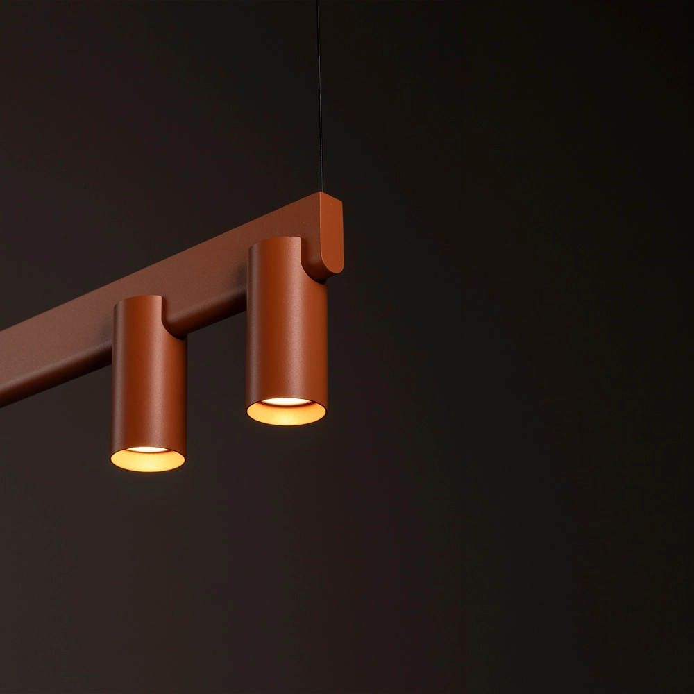 Lampe pendante de conception Fourty Terre cuite à 8 lumières Lyora 5903139124249