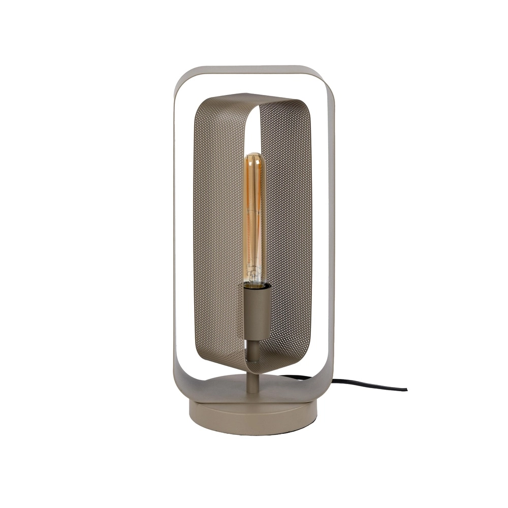 Lampe de table unique Mesh brun sable Lyora 8716803515123