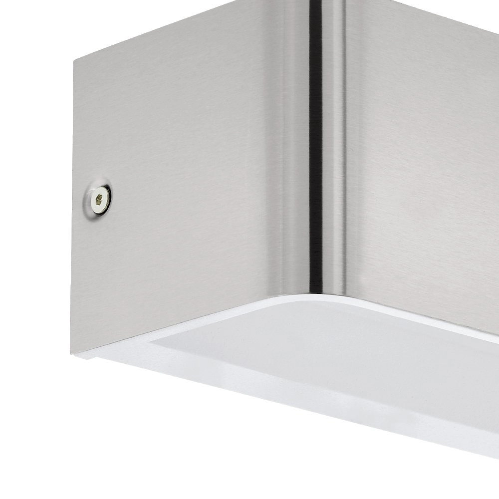 Spot mural en acier inoxydable Sania 4 20 cm Eglo 9002759984250