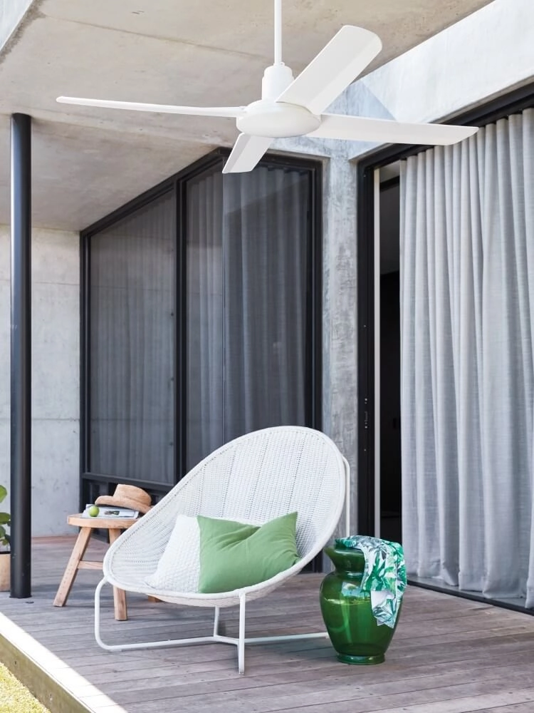 Ventilateur de plafond extérieur Nautilus Ø 132cm blanc Beacon 9333509130475