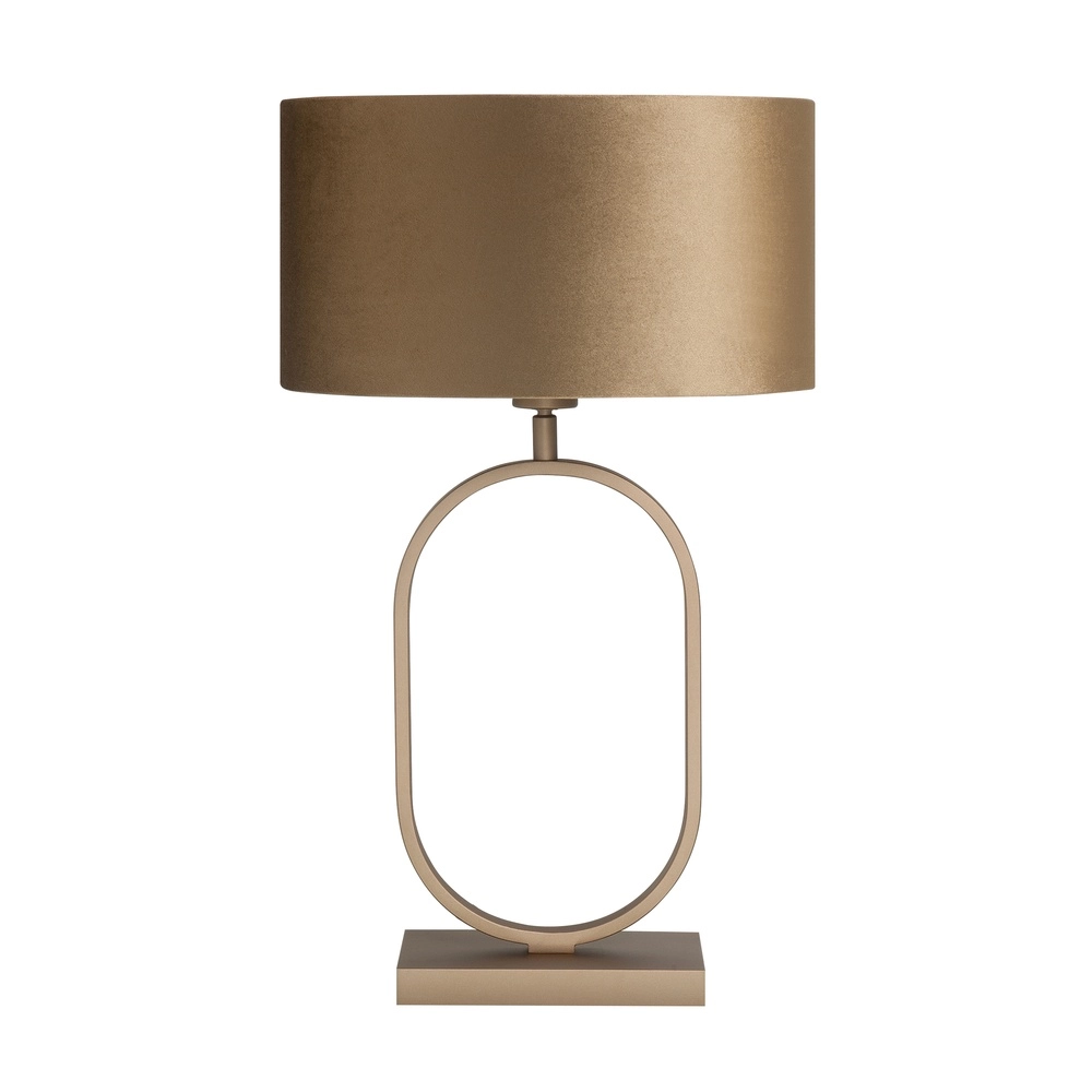 Lampe de table design Verona Cuivre Bronze Rond