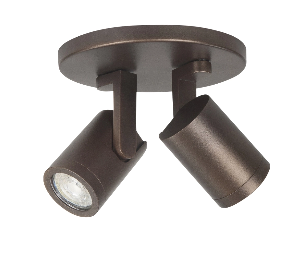 Projecteur Choco monté en surface Halo 2x GU10 - rotatif