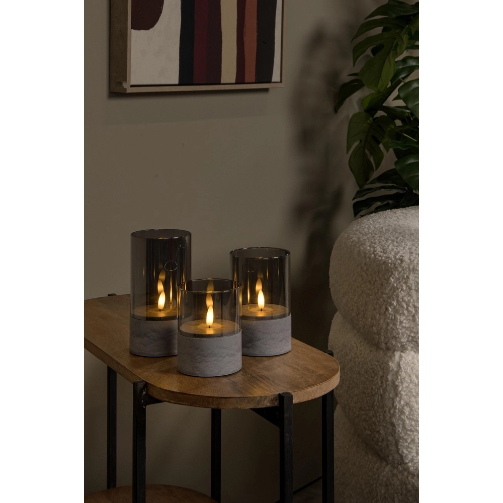 Bougies lumineuses Velas Ensemble de 3