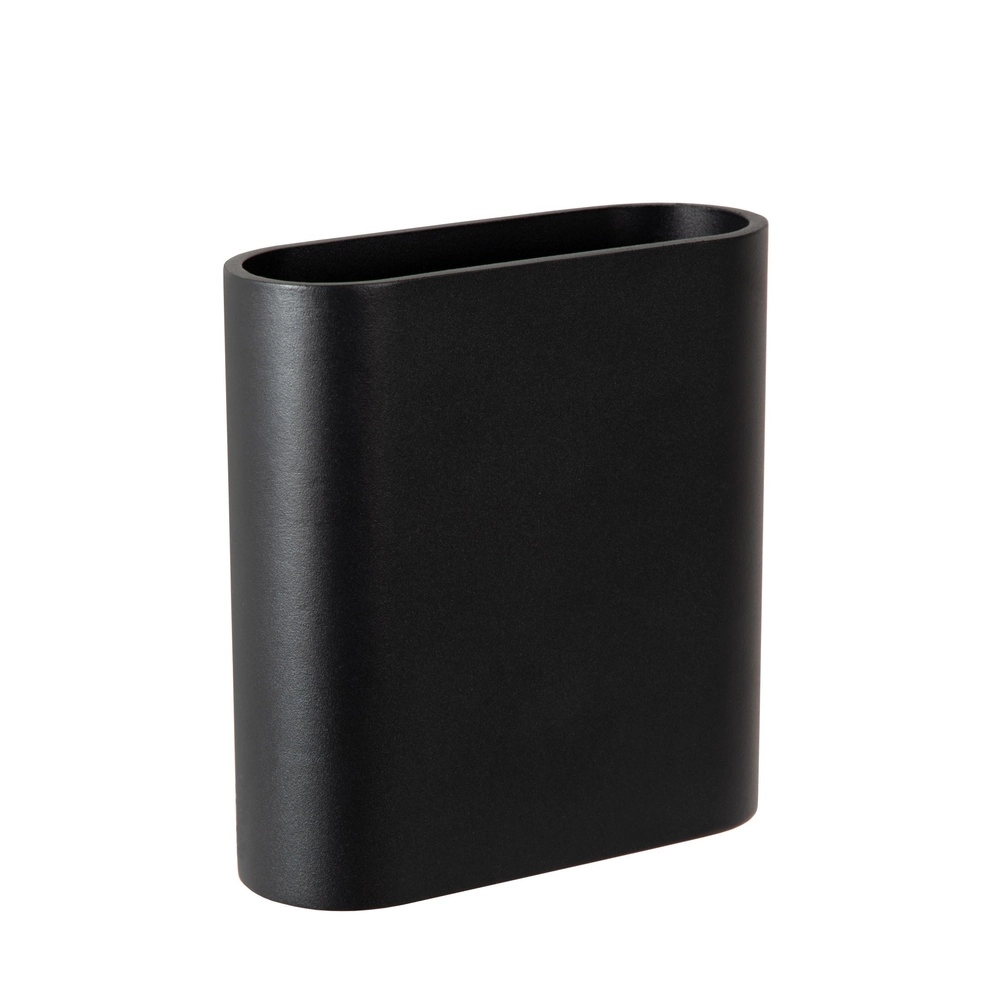 Lampe murale de conception Atila haut et bas noir IP54