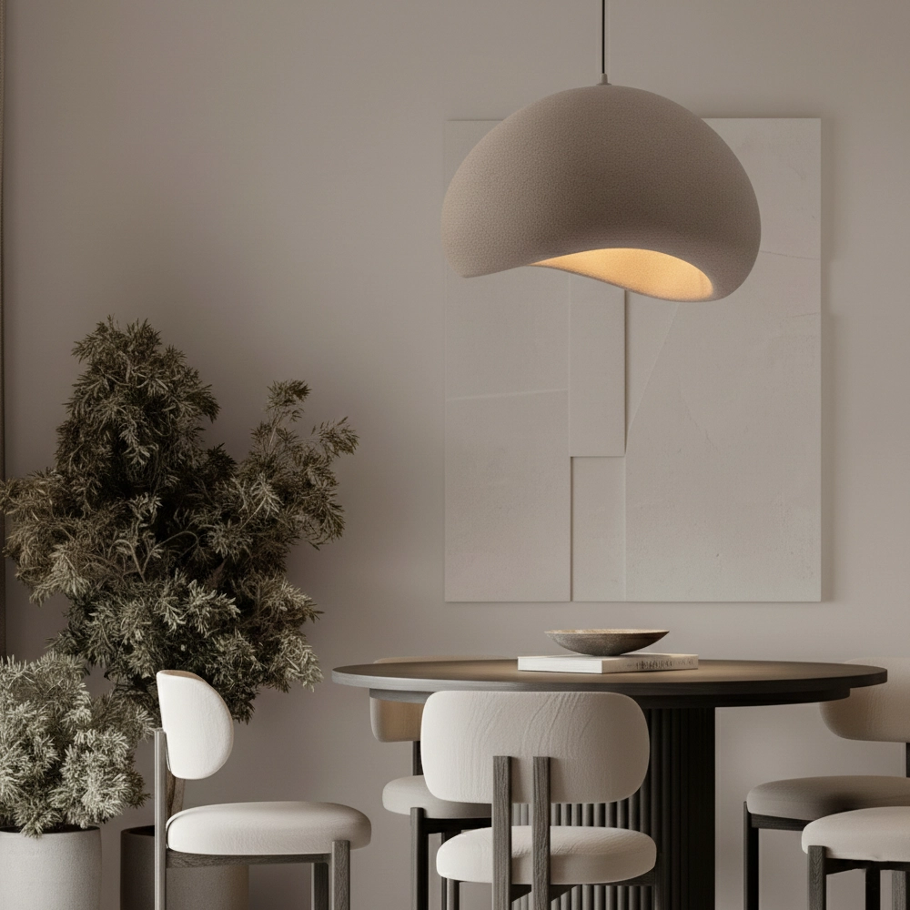 Suspension naturelle Aere marron 60cm