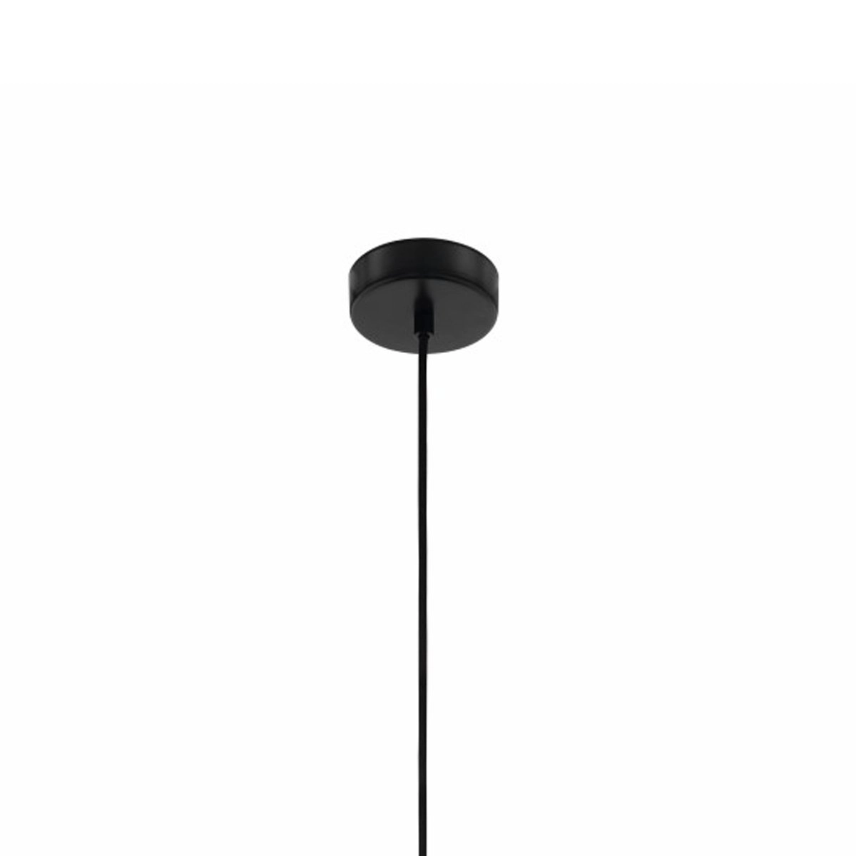 Lampe à suspension Carlton 1 38cm noir avec cuivre rouge Eglo 9002759498788