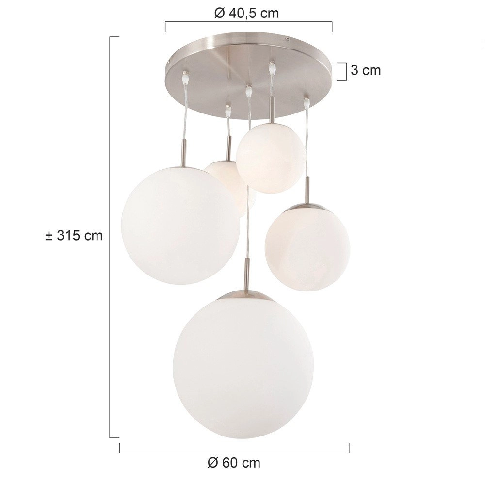 Lampe de plafond Bollique Steinhauer 8712746092561