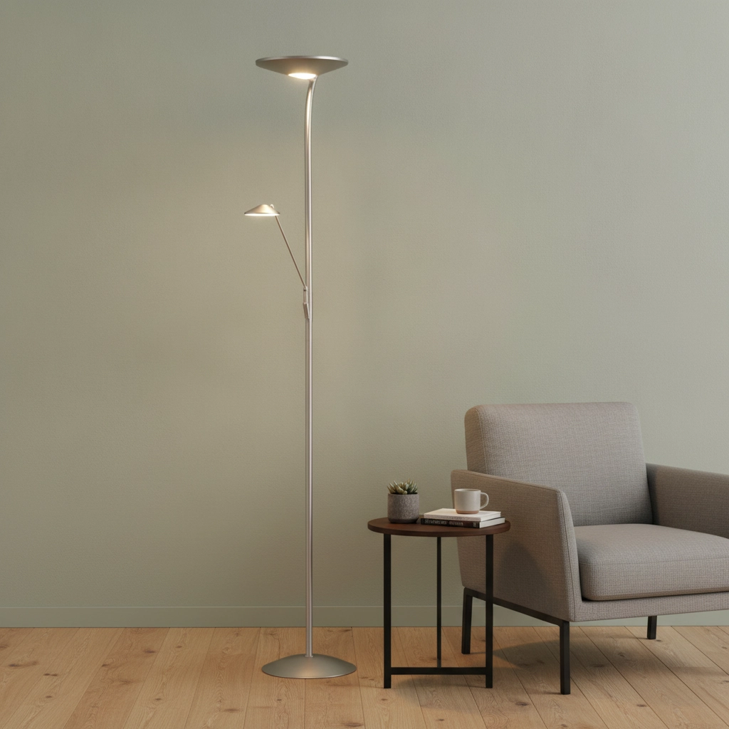 Lampe de lecture Kopenhagen nickel Ø 29cm
