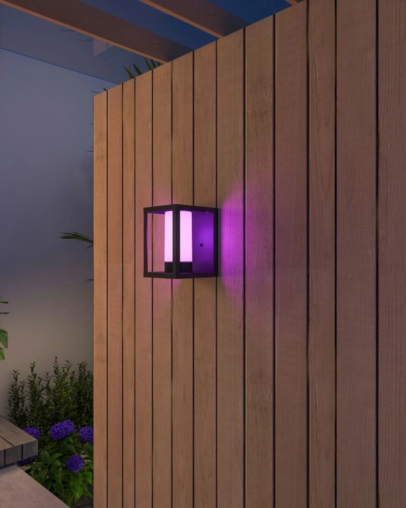 Lampe d'extérieur intelligente Link Wall 21 cm - noir Circle 8712879149576