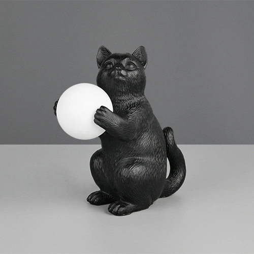 Lampe de table Gatio Noir Trio 4017807682076