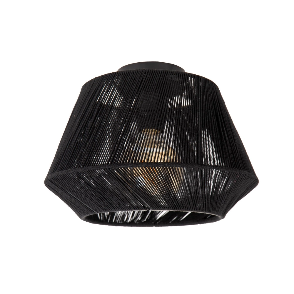 Lampe de plafond Jessica Ø 30cm noir
