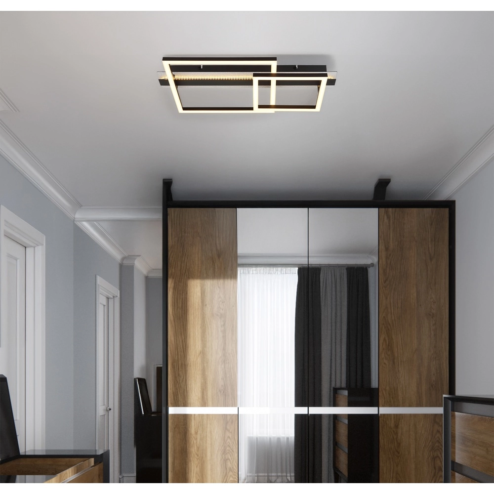 Lampe de plafond Estrada Noir Globo 9007371583713