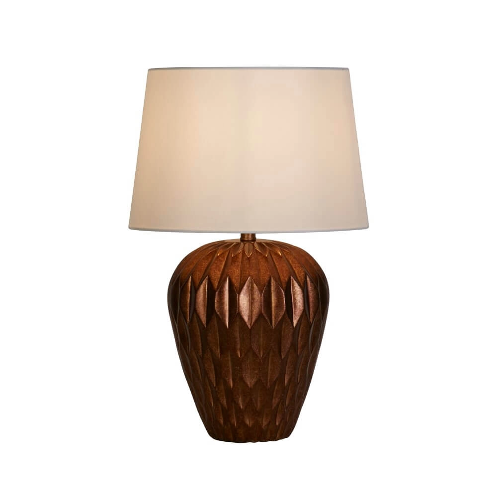 Lampe de table Rosetta bronze