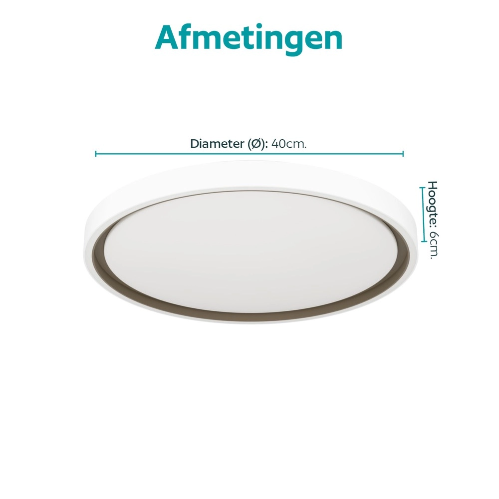 Conception des plafonniers Semovigo Ø 40cm Eglo 9008606391875