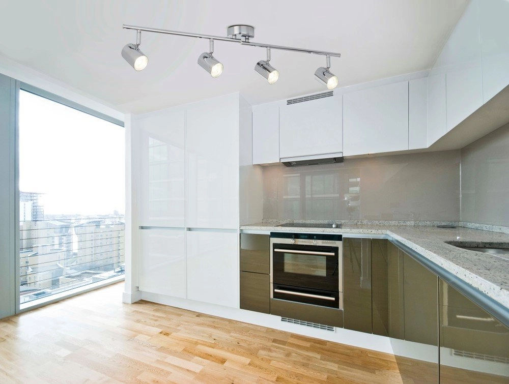 Spot de plafond à 4 lumières Rollo Searchlight 5053423092720