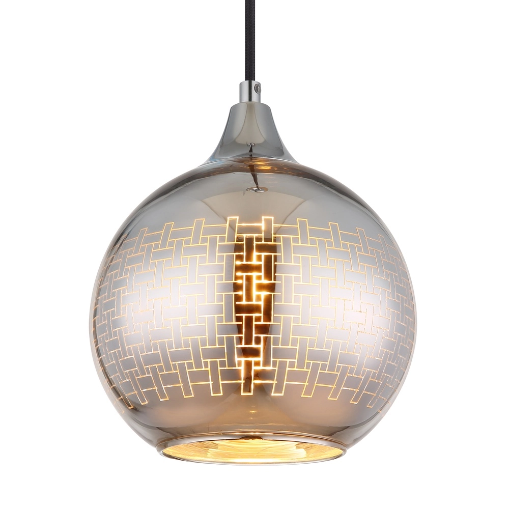 Lampe suspendue Lourdes Blanc Globo 9007371506071