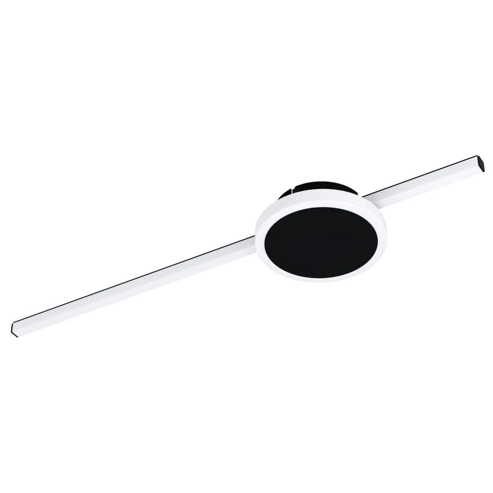 Plafonnier LED noir Sarginto Plafonnier LED noir Sarginto