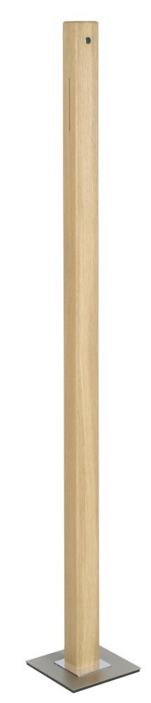 Lampadaire LED Leonora 122,5 cm - chêne nature Lampadaire LED Leonora 122,5 cm - chêne nature