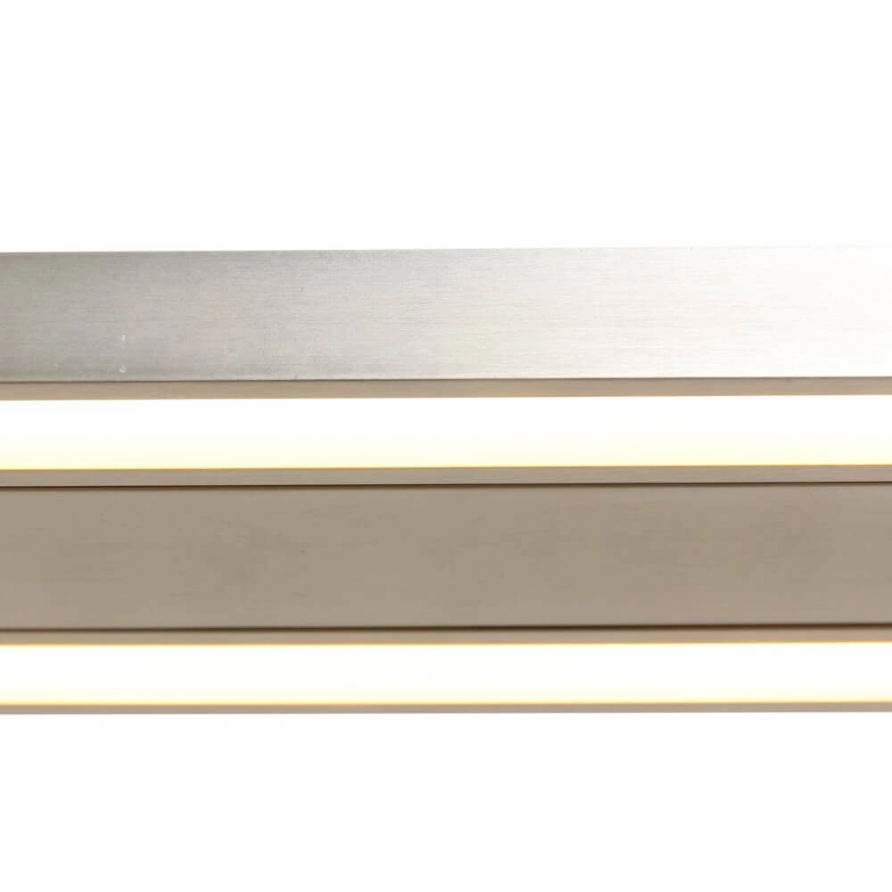 Lampe à suspension LED Zelena Motion réglable 80cm métal gris Steinhauer 8712746122763