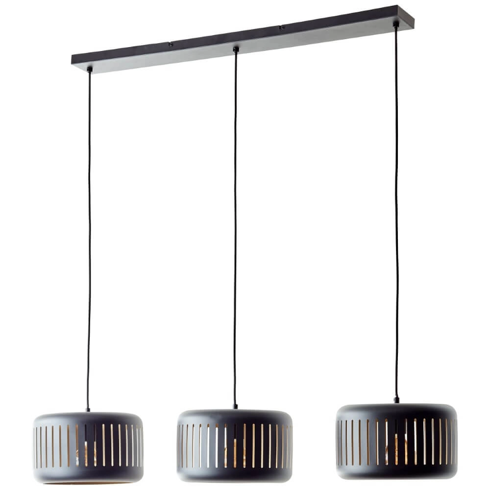 Lampe suspendue pour table à manger Tyas 3 casquettes Brilliant 4004353411472