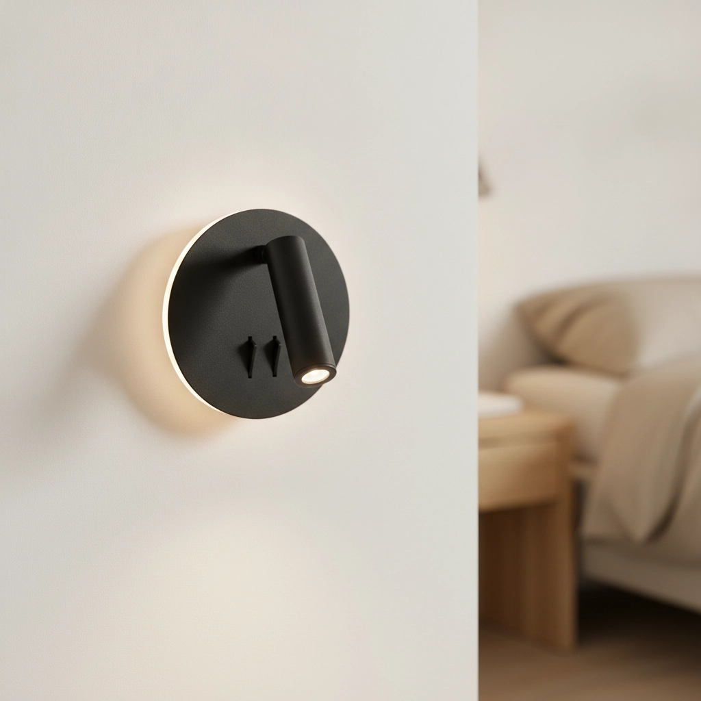 Applique murale design Penor noir
