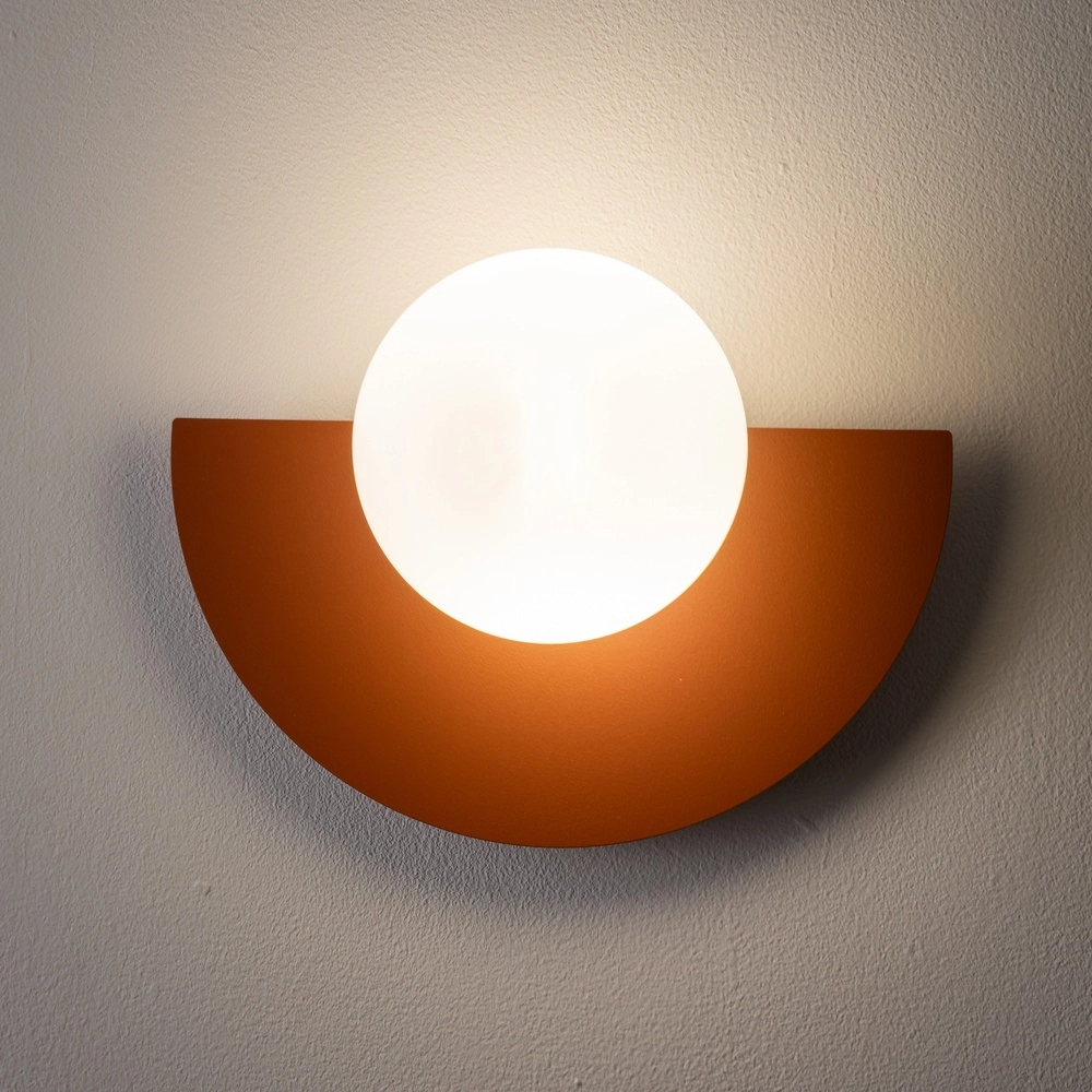 Demi-lampe murale Saturn Terre cuite Lyora 5903139126007