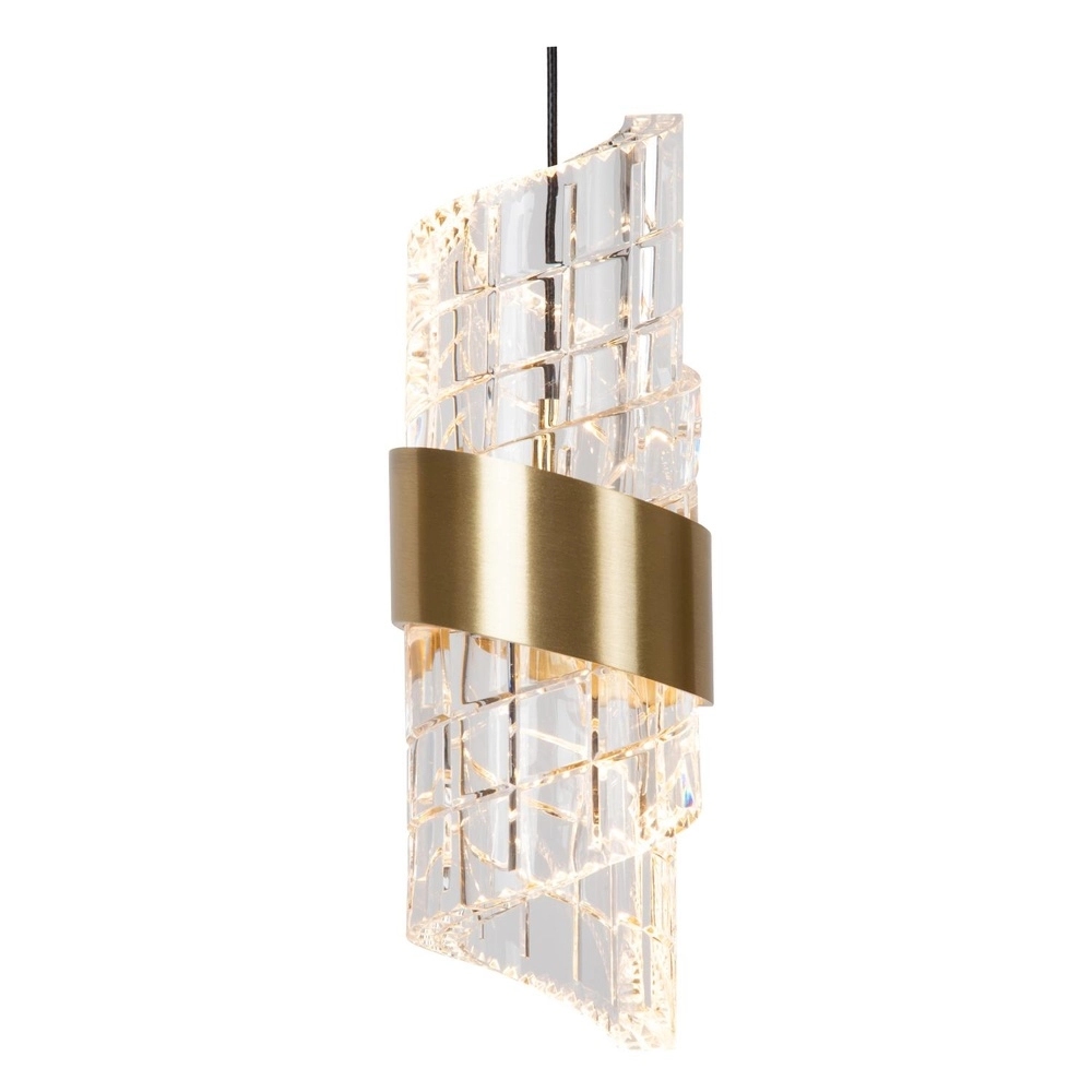 Lampe pendante de conception Kligande Quinte droite or cinq lumières Lucide 5411212134646