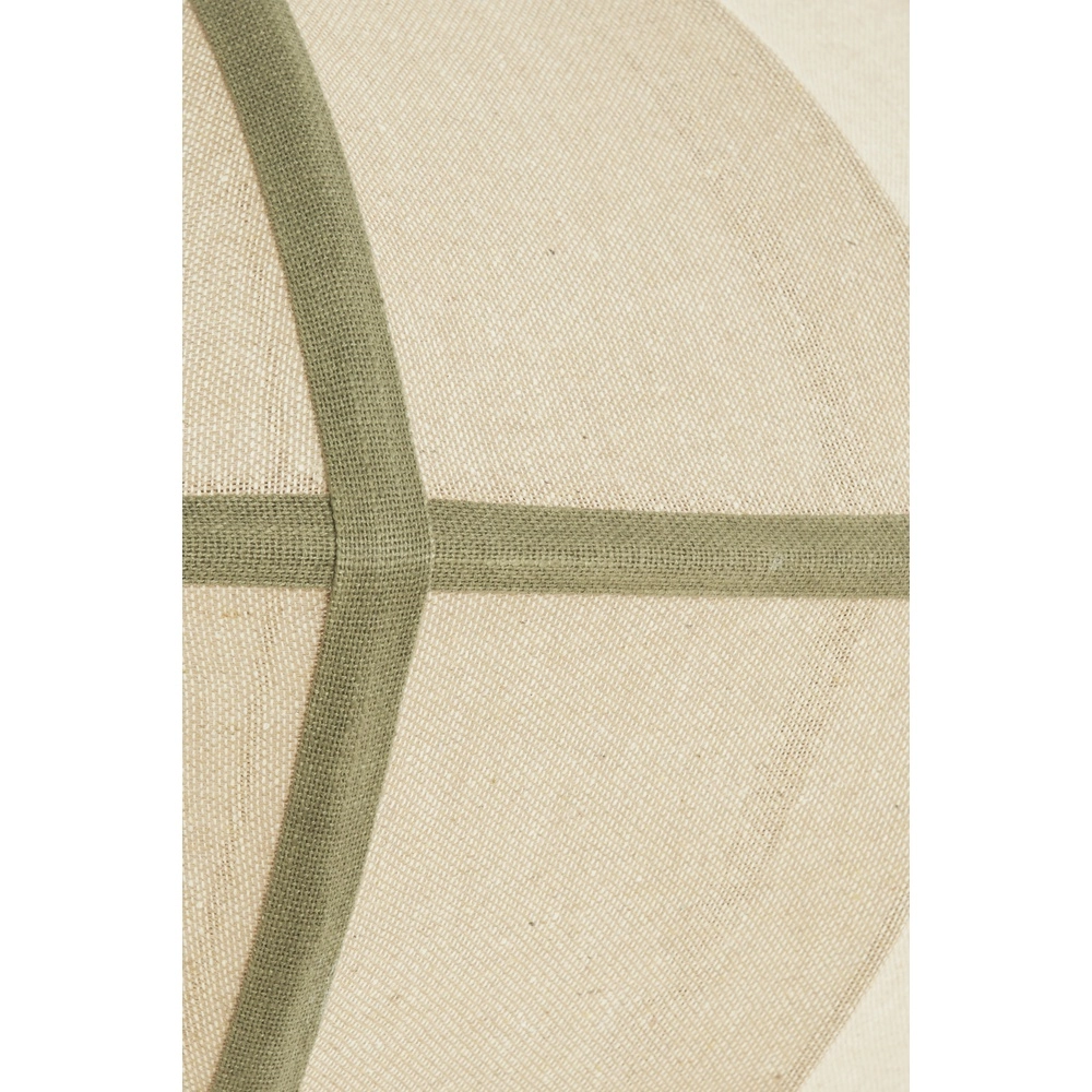 Lampe pendante Japandi Mirelys Ø 61cm - vert olive Light & Living 8717807835910