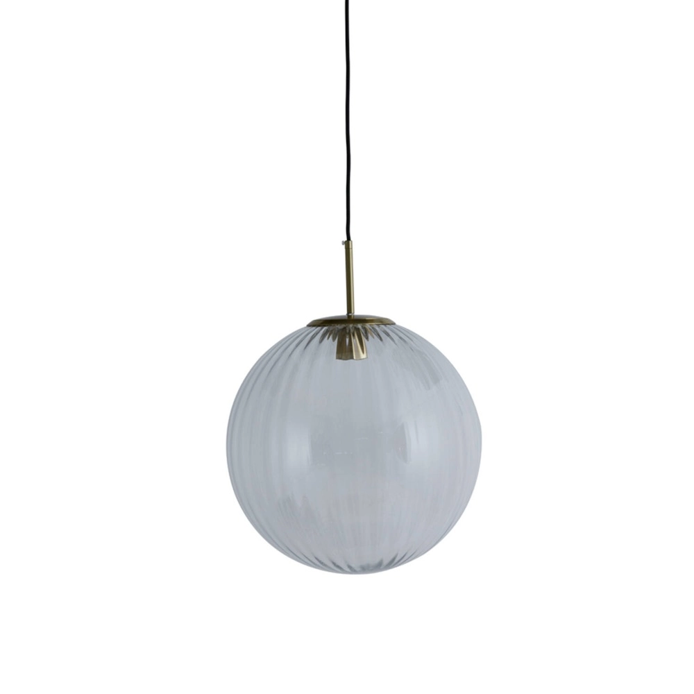 Lampe suspendue Magdala Ø 40 cm de fumée