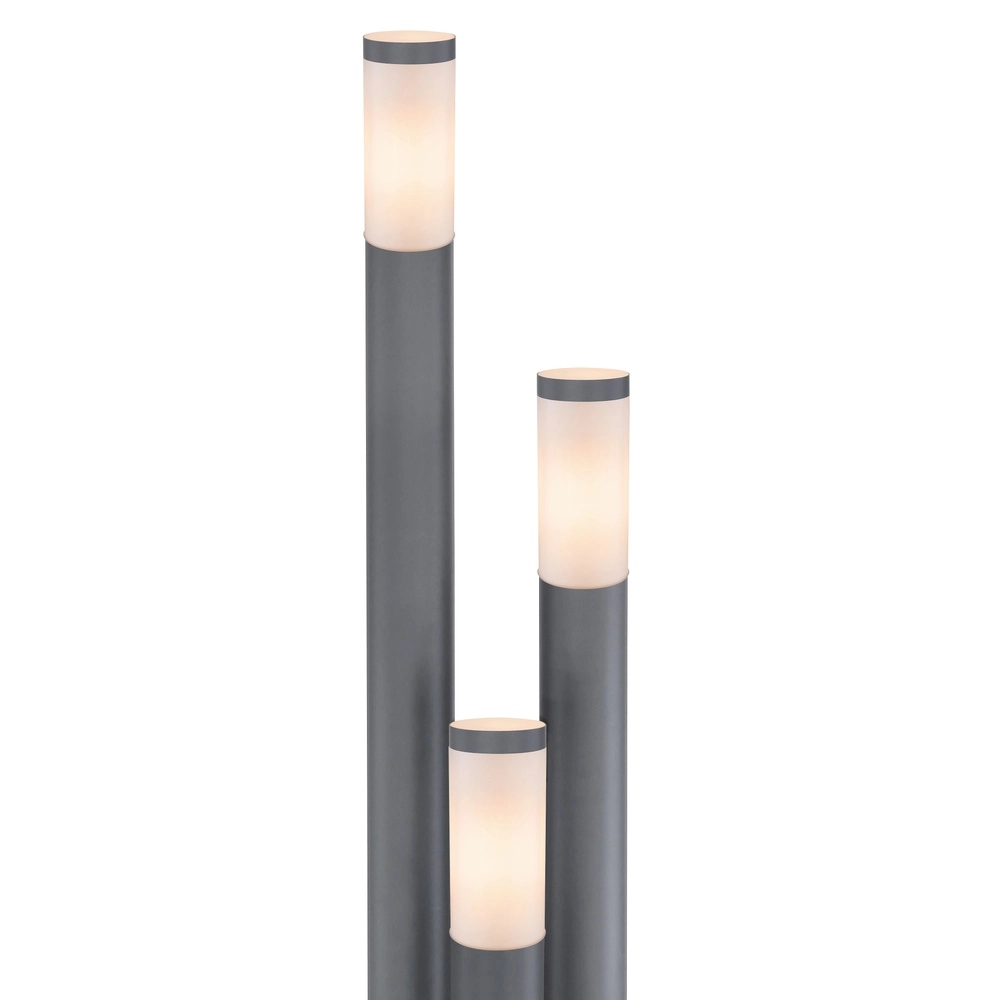 Lampe de jardin à 3 lumières Boston anthracite Globo 9007371414727