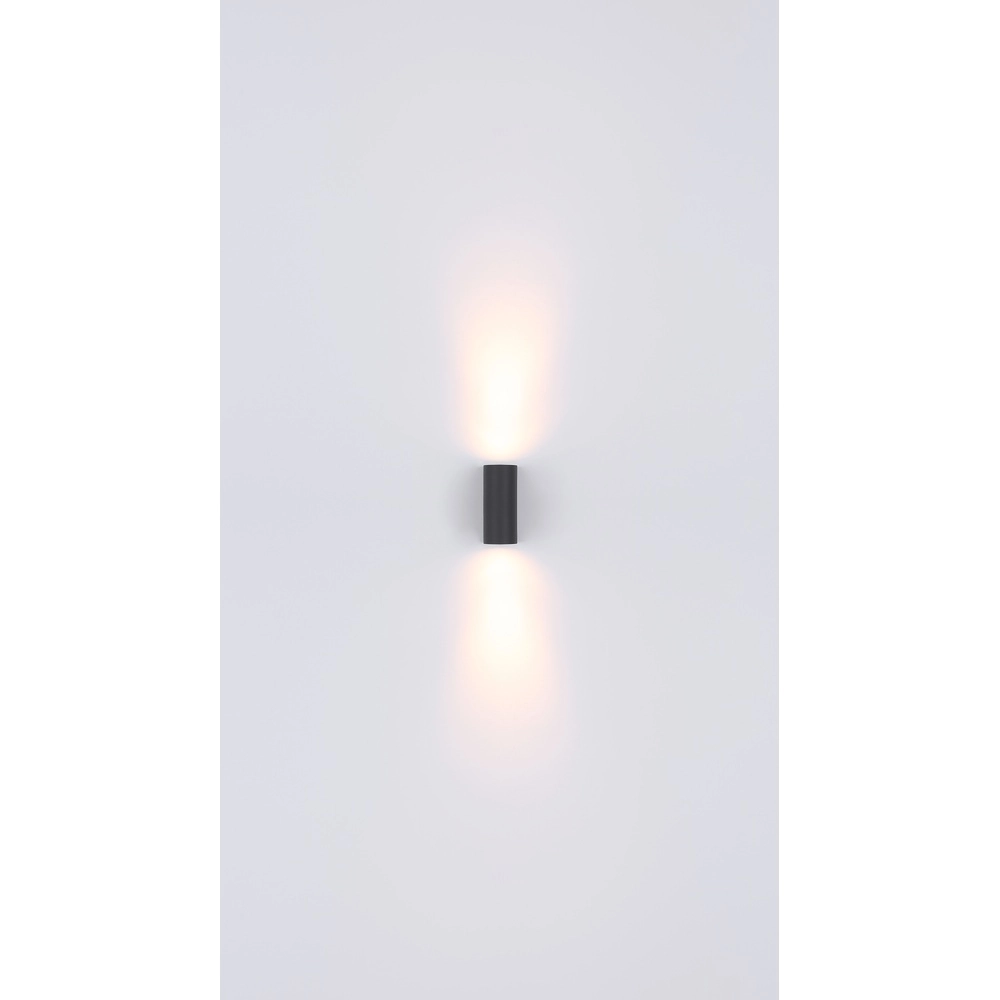 Spot lisse monté en surface Veronika Up & Down Antacite Globo 9007371416066