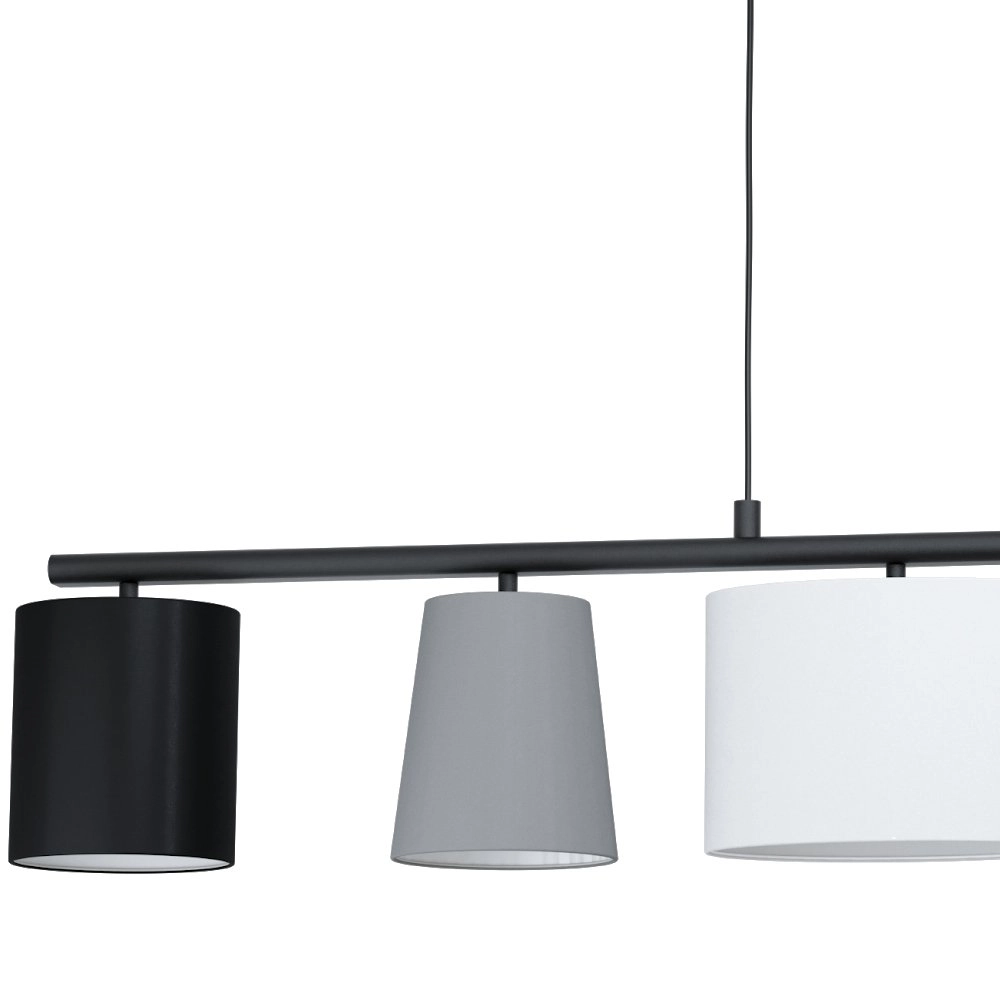 Lampe suspendue salle à manger Almeida 1 avec 5 teintes Eglo 9002759985882