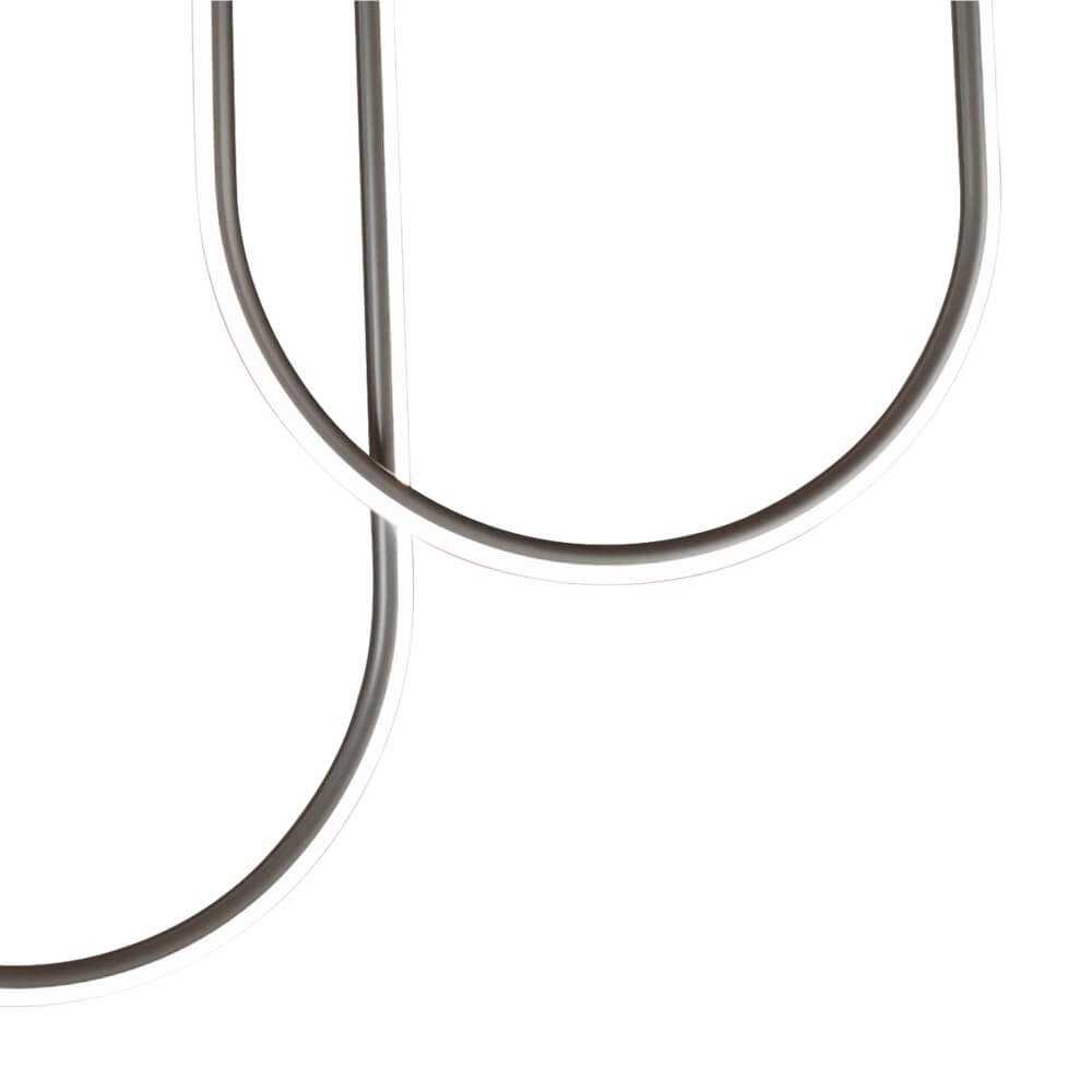 Plafonnier Chime noir Searchlight 5053423274515