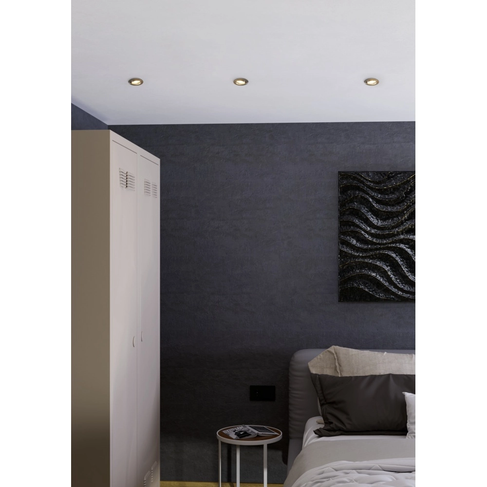 Spot encastré Barranco nickel Ø 9cm Eglo 9008606359080