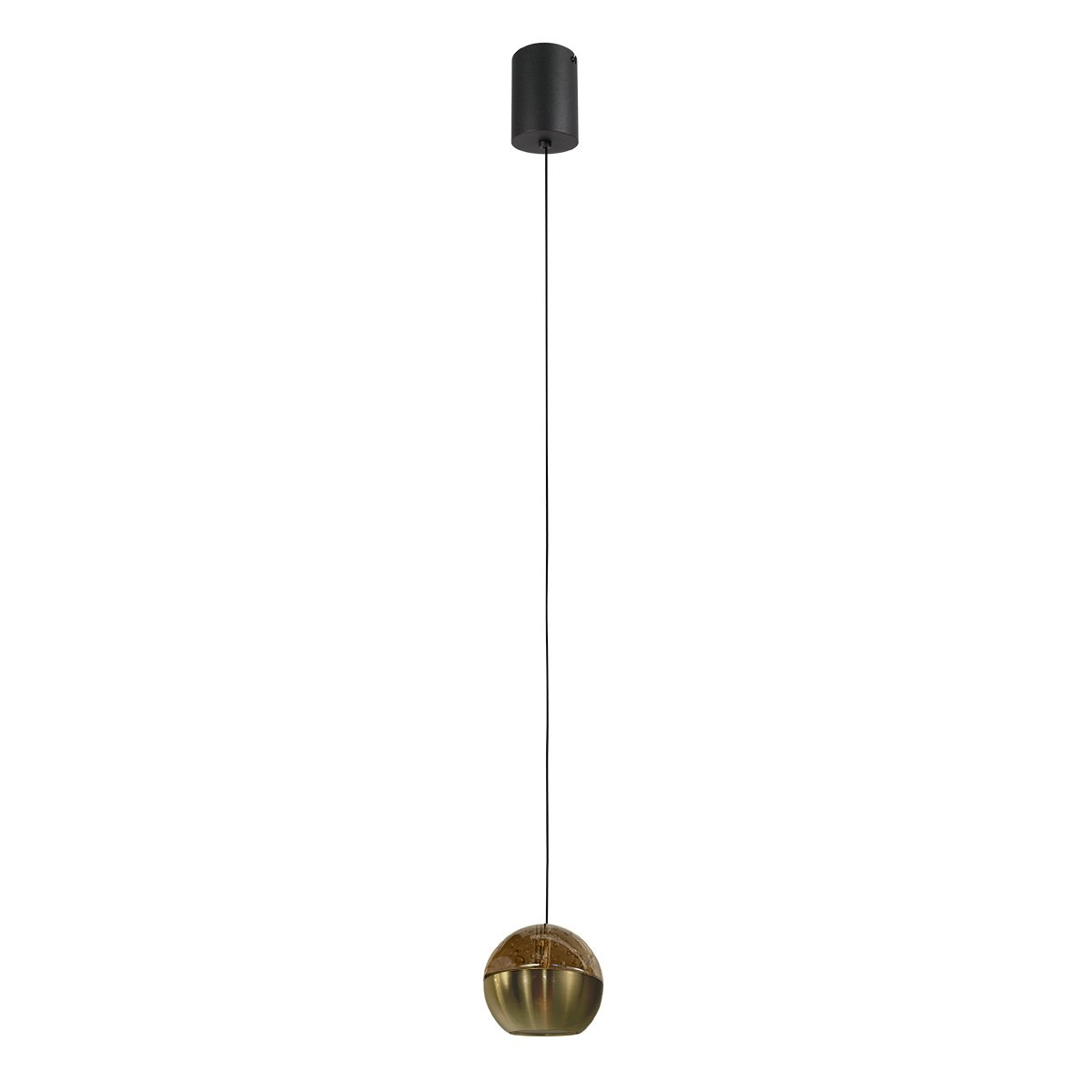 Pendentif en plomb Belluno laiton avec verre Steinhauer 8712746183917