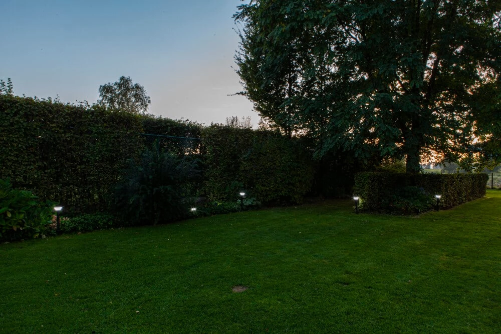 Lampe de jardin solaire Karlo intelligent Lutec 6939412070582