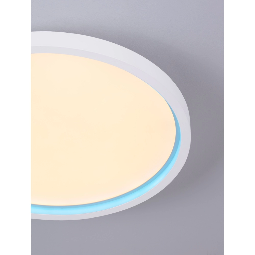 Plafonnier Chet Ø 39,3 cm avec fonction RGB Lyora 5212017450142